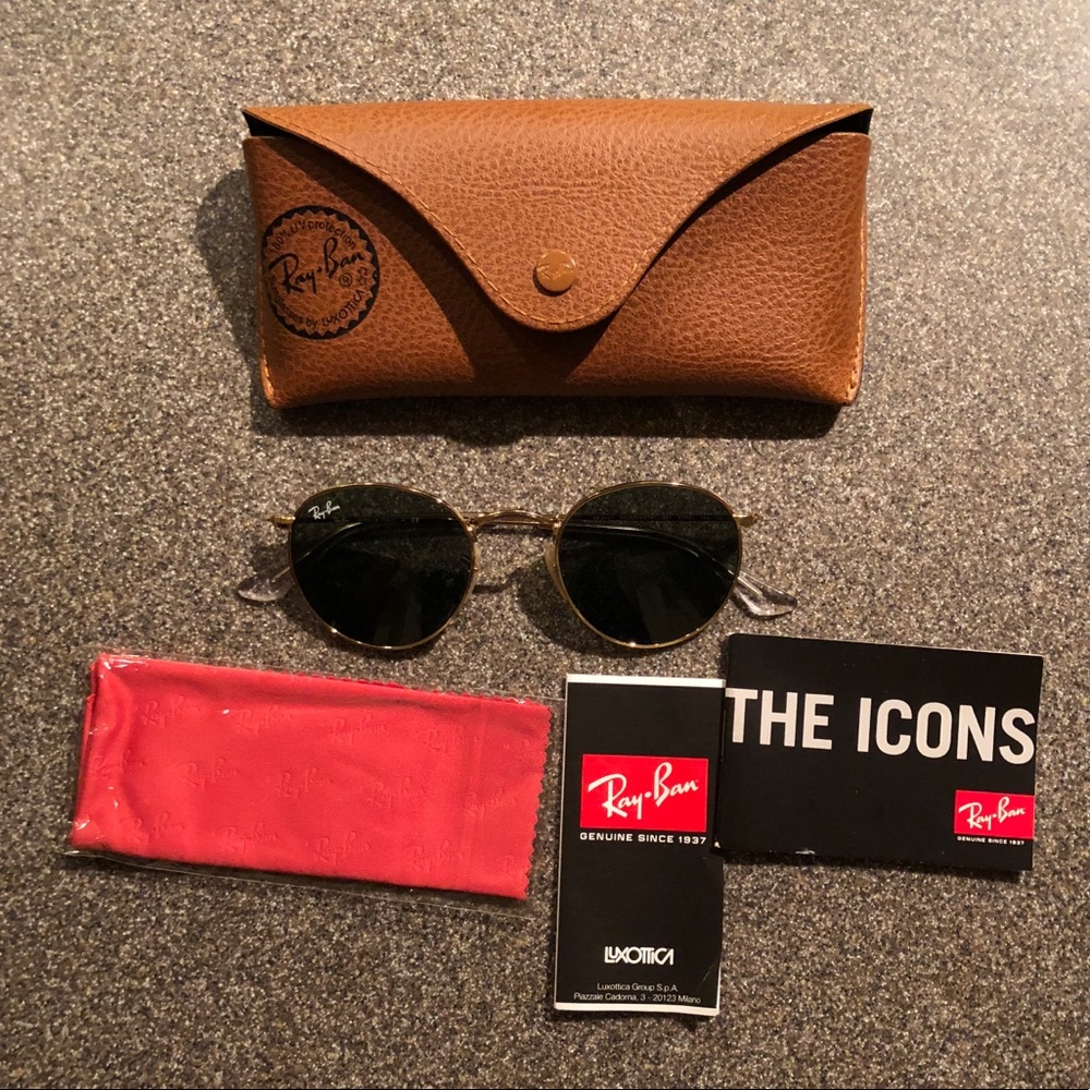 Ray-Ban RB-3447 Round Sunglasses NWOT